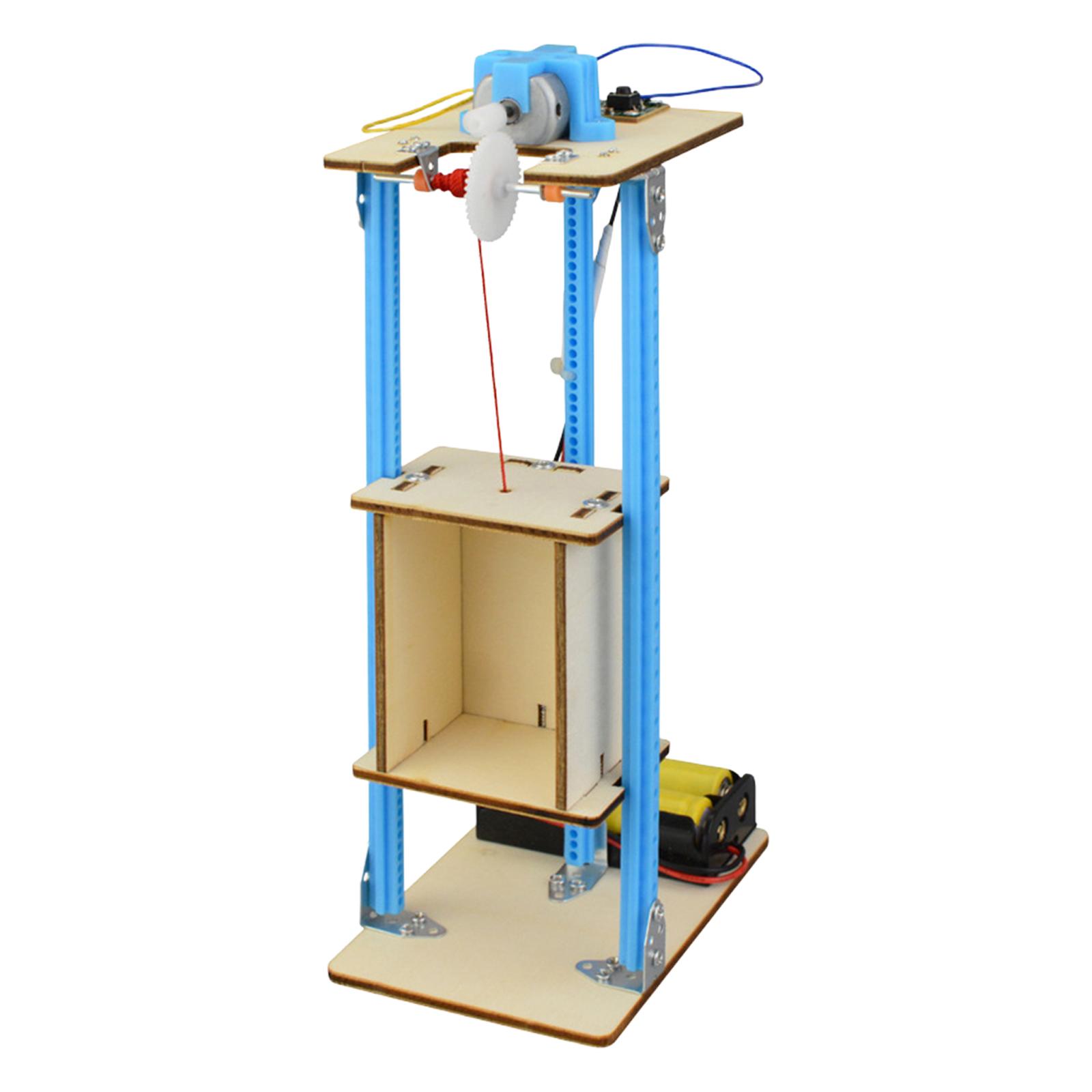DIY Wooden Elevator Toy Model  - огляд і ціна Science Project Kit