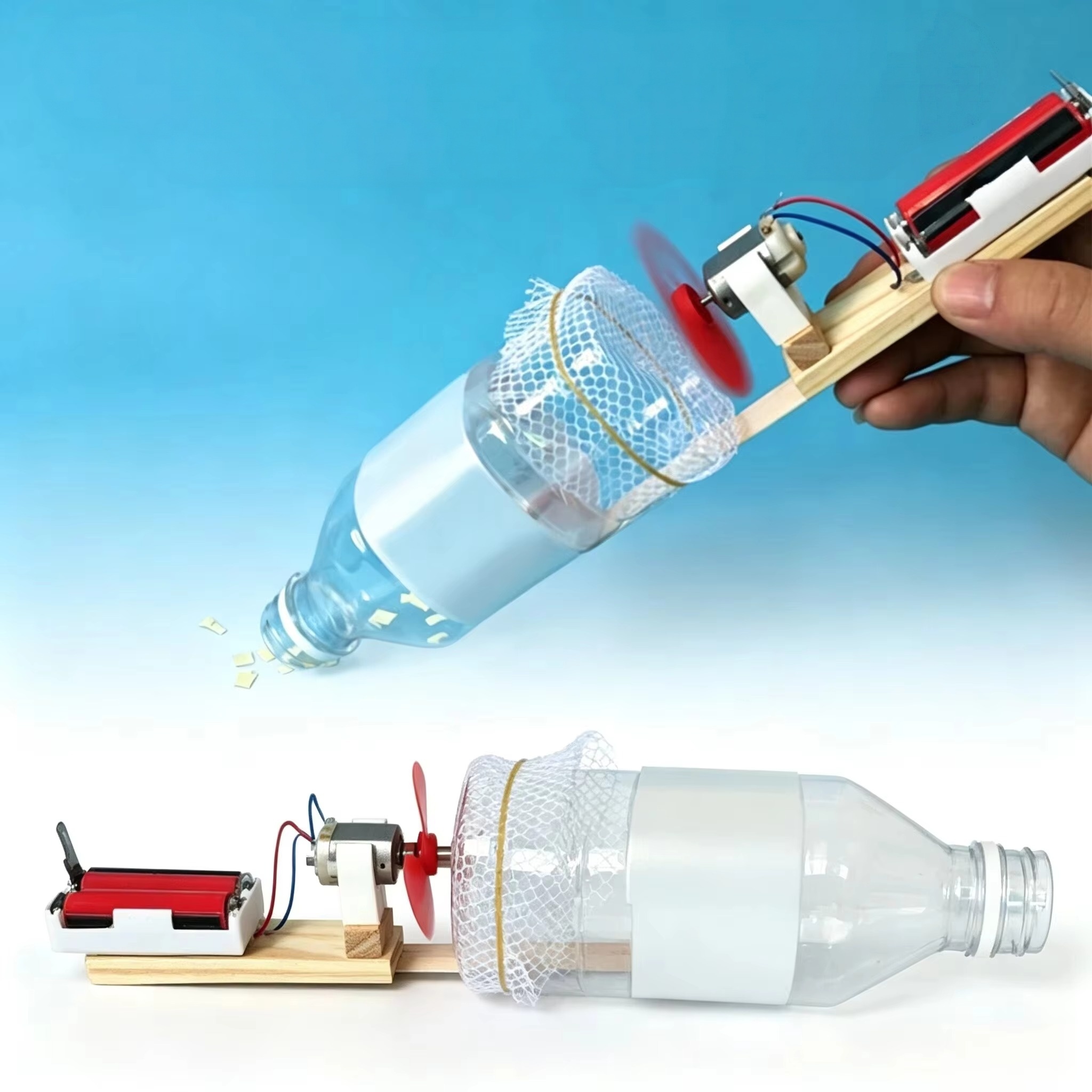 DIY Mini Vacuum Cleaner STEM A - огляд і ціна Science Project Kit