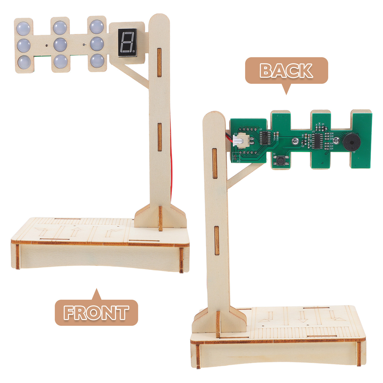 1Set Traffic Signal DIY Scienc - огляд і ціна Science Project Kit