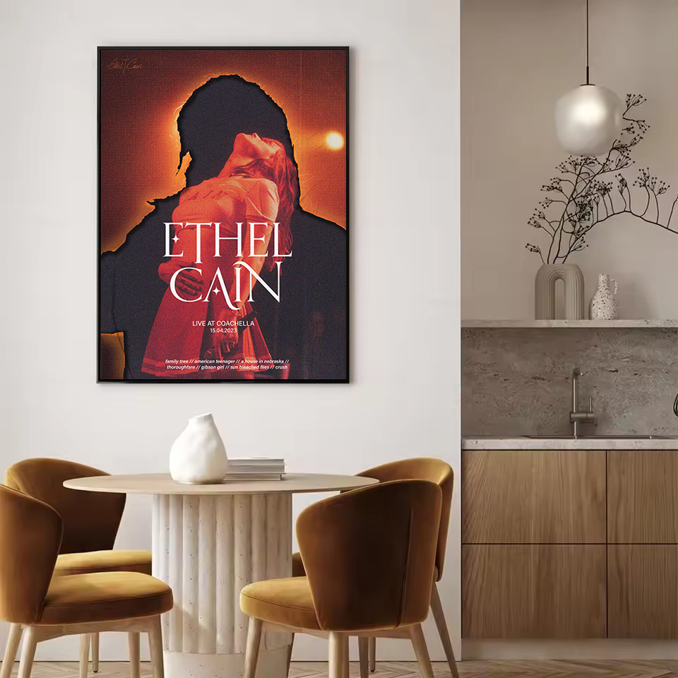 Vintage Singer E-Ethel Cain Mu - огляд і ціна Star Map Poster