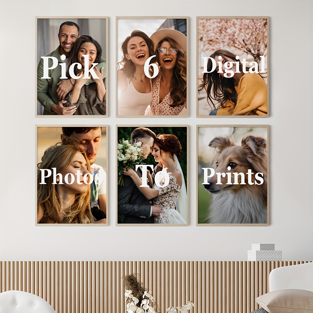 6pcs/set Custom Canvas Prints  - огляд і ціна Star Map Poster